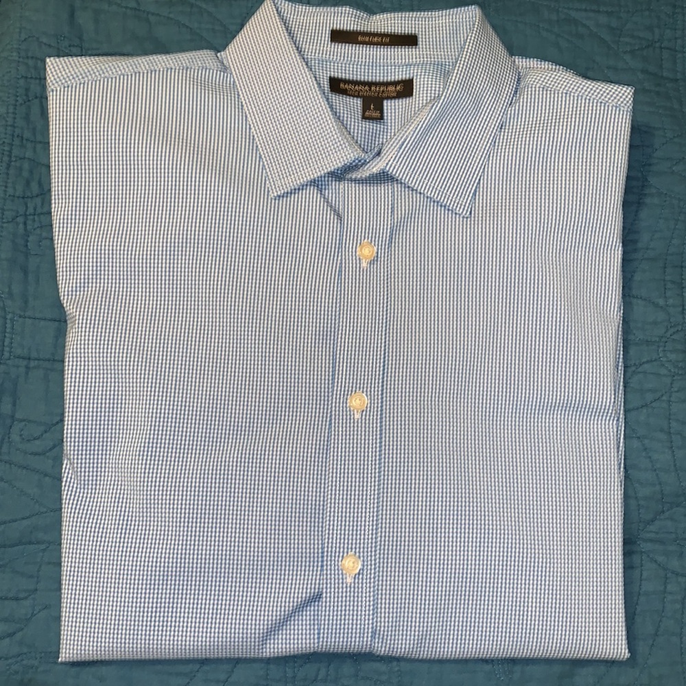 Banana Republic Tech Stretch Cotton Men’s Large